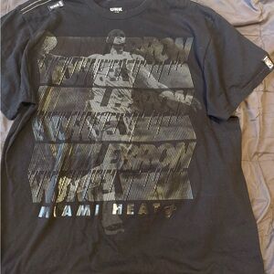 UNK Black Miami Heat Graphic T-Shirt